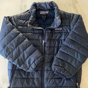 Patagonia Blue Puffer Jacket Quilted Warmth